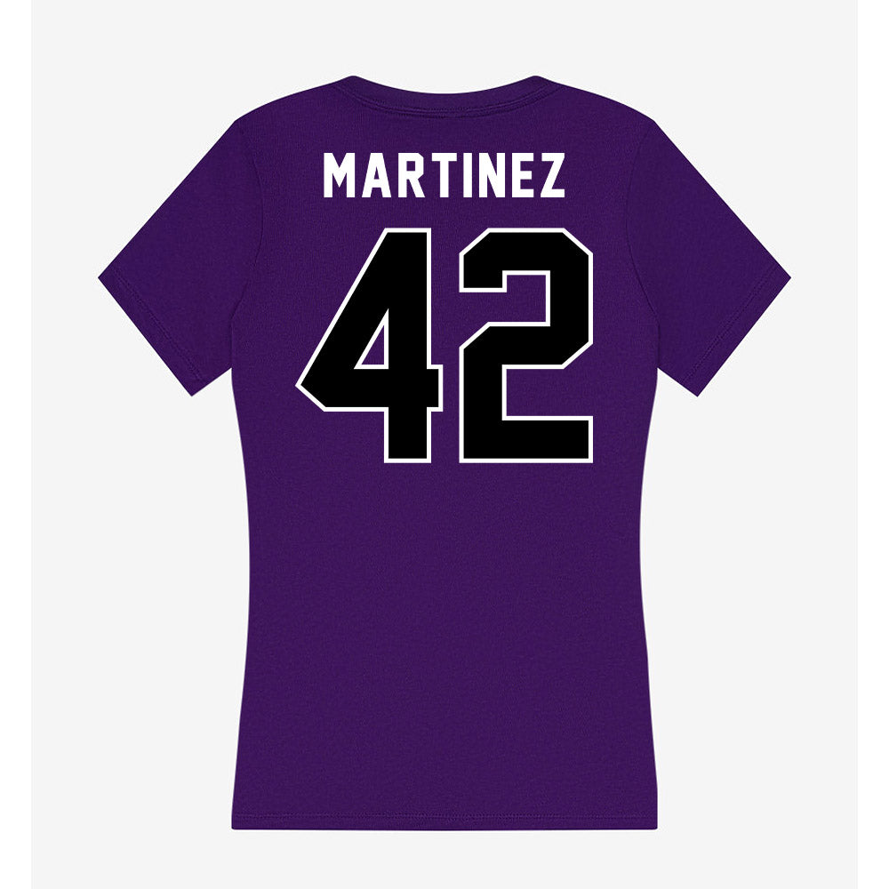 CCNY - NCAA Baseball : Manuel Martinez - Women's V-Neck T-Shirt-1
