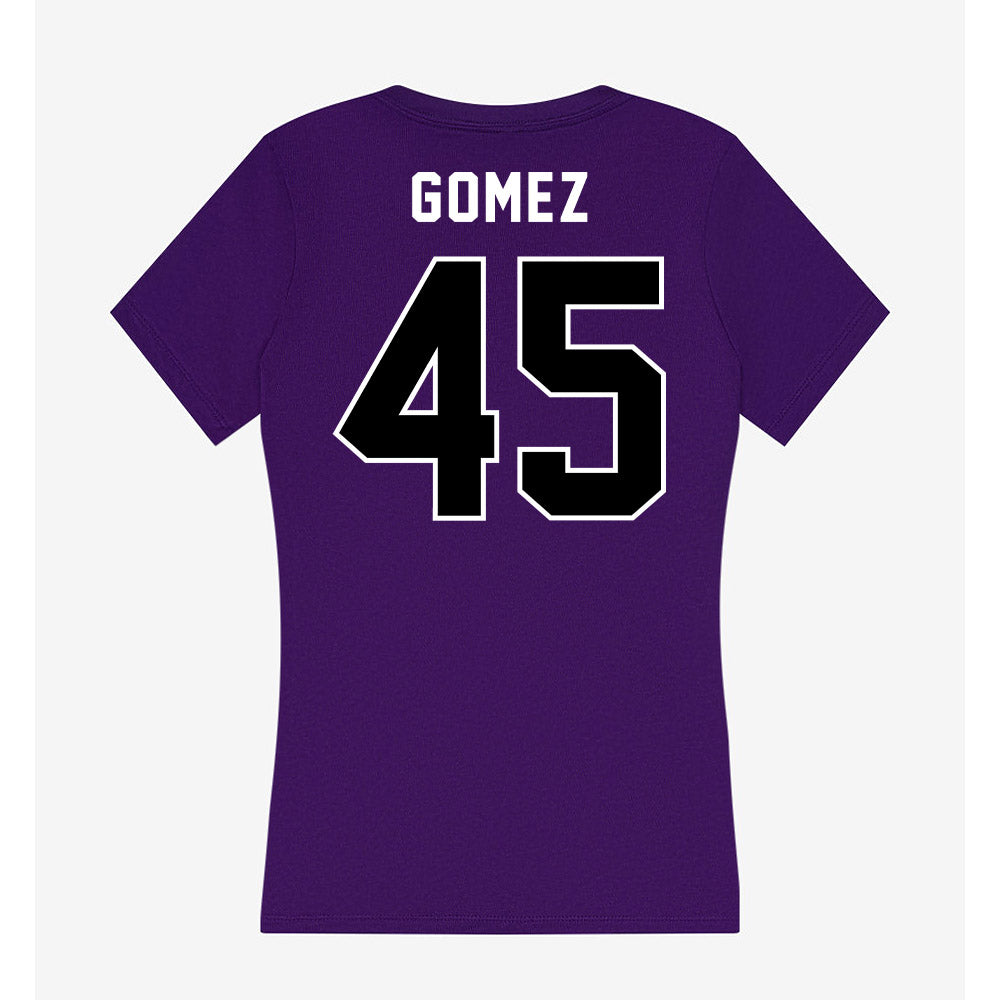 CCNY - NCAA Baseball : Gabriel Gomez - Women's V-Neck T-Shirt-1