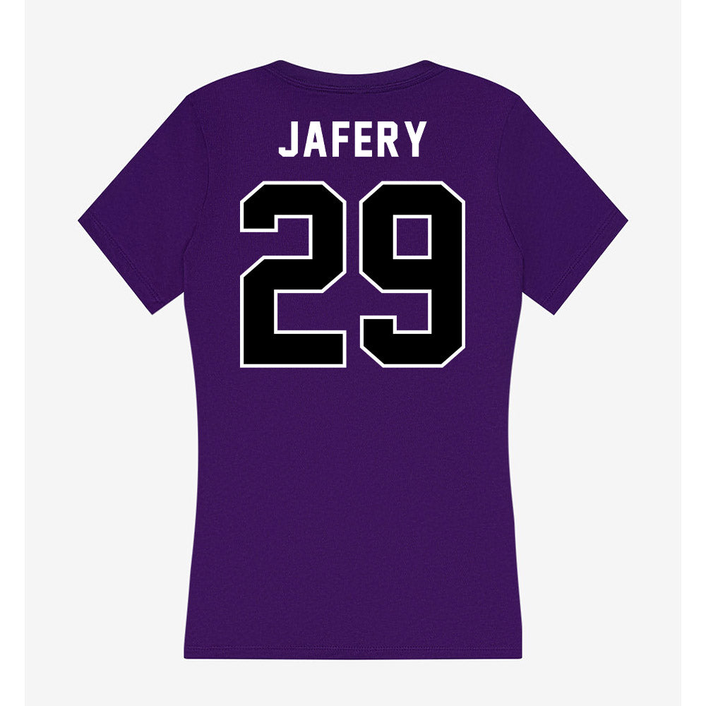 CCNY - NCAA Baseball : Amaan Jafery - Women's V-Neck T-Shirt-1
