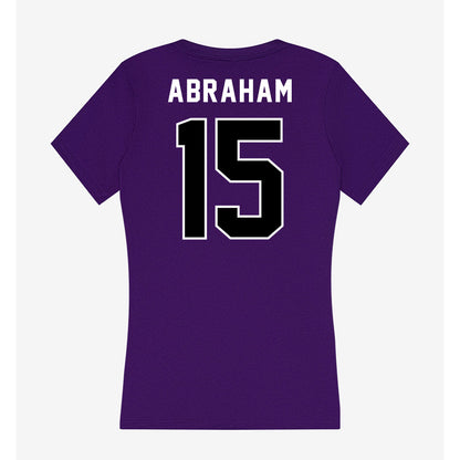 CCNY - NCAA Men's Volleyball : Alex Abraham - Women's V-Neck T-Shirt-1