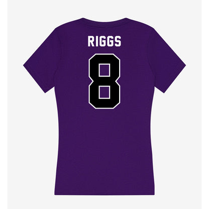 CCNY - NCAA Baseball : Caden Riggs - Women's V-Neck T-Shirt-1