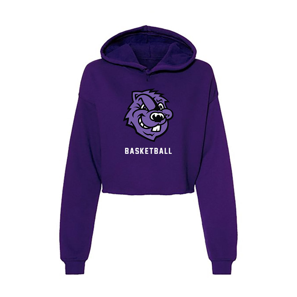 CCNY - NCAA Women's Basketball : Amanda Fisher - Women's Crop Fleece Hoodie-0