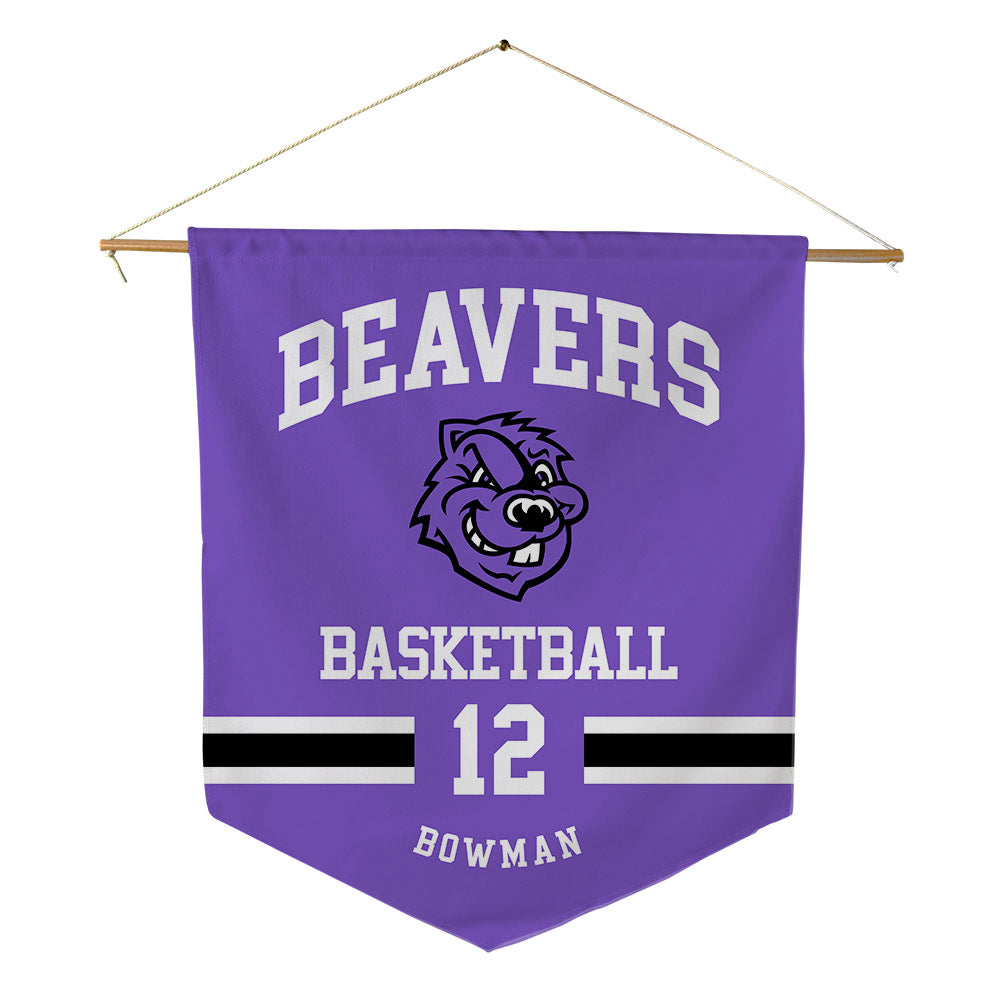 CCNY - NCAA Men's Basketball : Michael Bowman - Pennant - 18" x 21"-0