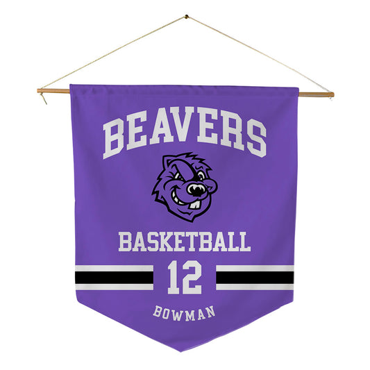CCNY - NCAA Men's Basketball : Michael Bowman - Pennant - 18" x 21"-0