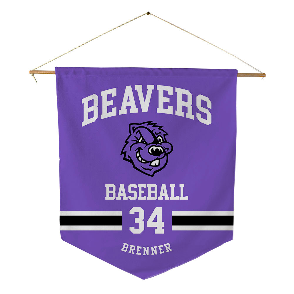 CCNY - NCAA Baseball : Jake Brenner - Pennant - 18" x 21"-0