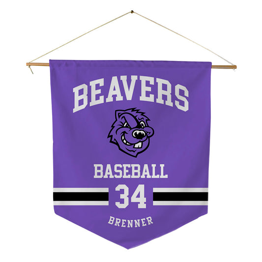 CCNY - NCAA Baseball : Jake Brenner - Pennant - 18" x 21"-0