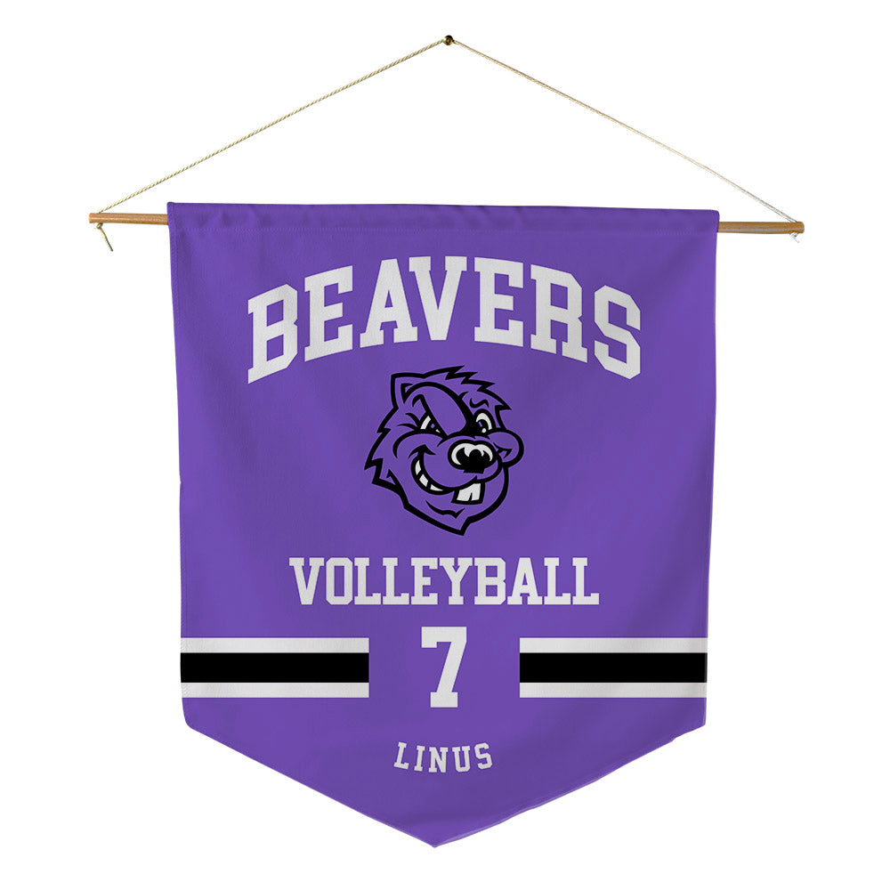 CCNY - NCAA Men's Volleyball : Gabriel Linus - Pennant - 18" x 21"-0