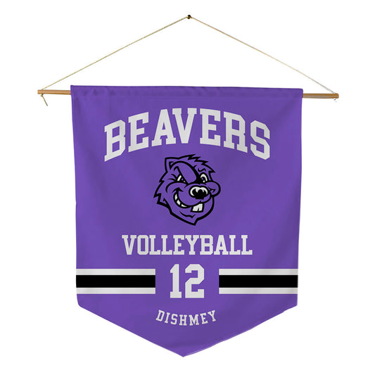 CCNY - NCAA Men's Volleyball : Roman Dishmey - Pennant - 18" x 21"-0