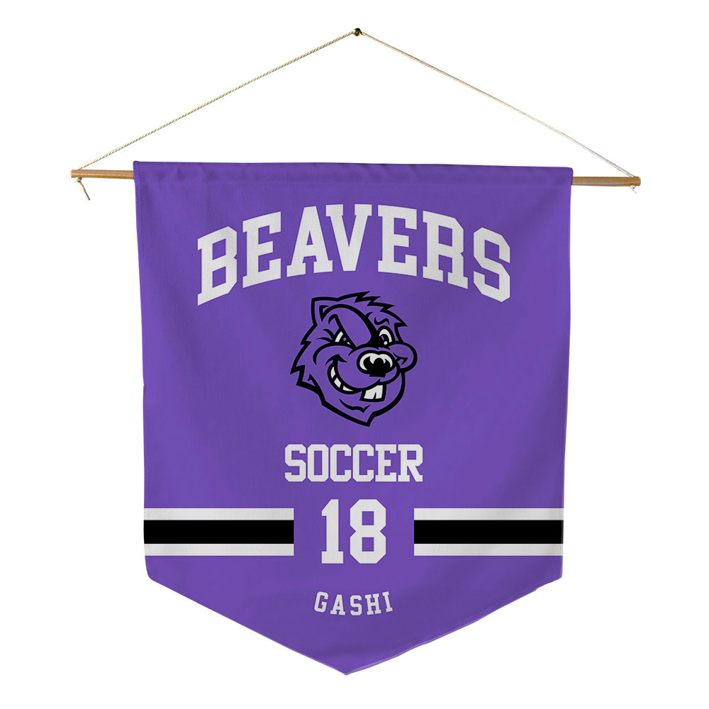 CCNY - NCAA Women's Soccer : Elsa Gashi - Pennant - 18" x 21"-0