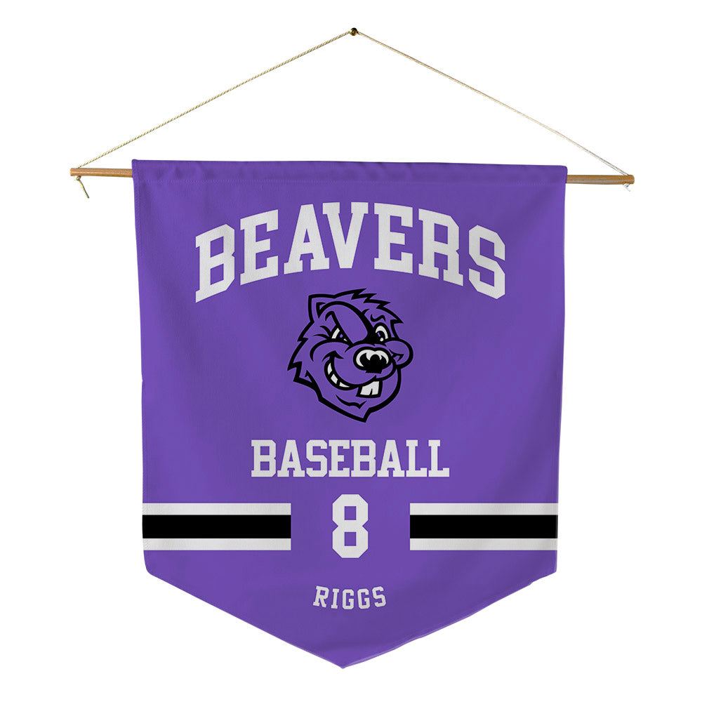 CCNY - NCAA Baseball : Caden Riggs - Pennant - 18" x 21"-0
