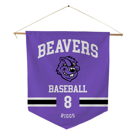 CCNY - NCAA Baseball : Caden Riggs - Pennant - 18" x 21"-0