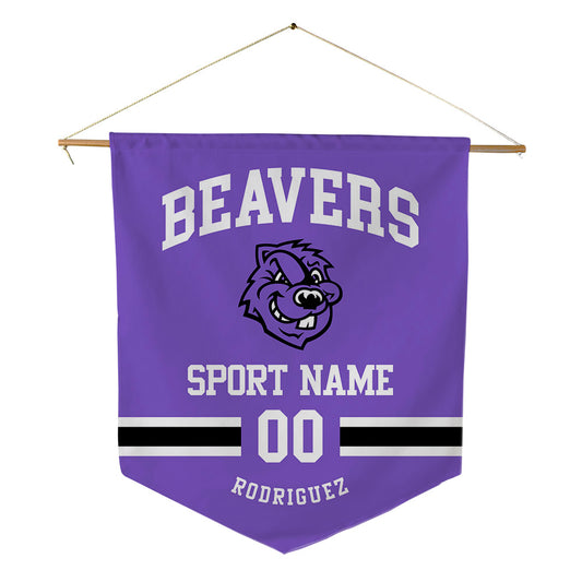 CCNY - NCAA Men's Soccer : Fausto Rodriguez - Pennant - 18" x 21"-0