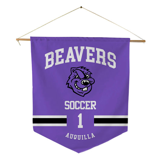 CCNY - NCAA Women's Soccer : Litsi Auquilla - Pennant - 18" x 21"-0