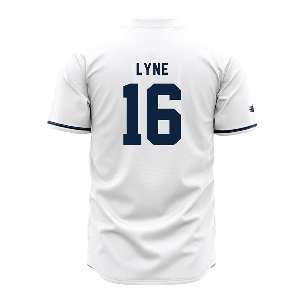 UTSA - NCAA Baseball : Blayne Lyne - White Jersey-1