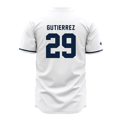 UTSA - NCAA Baseball : Christopher Gutierrez - White Jersey-1