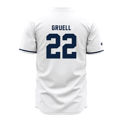 UTSA - NCAA Baseball : Garrett Gruell - White Jersey-1