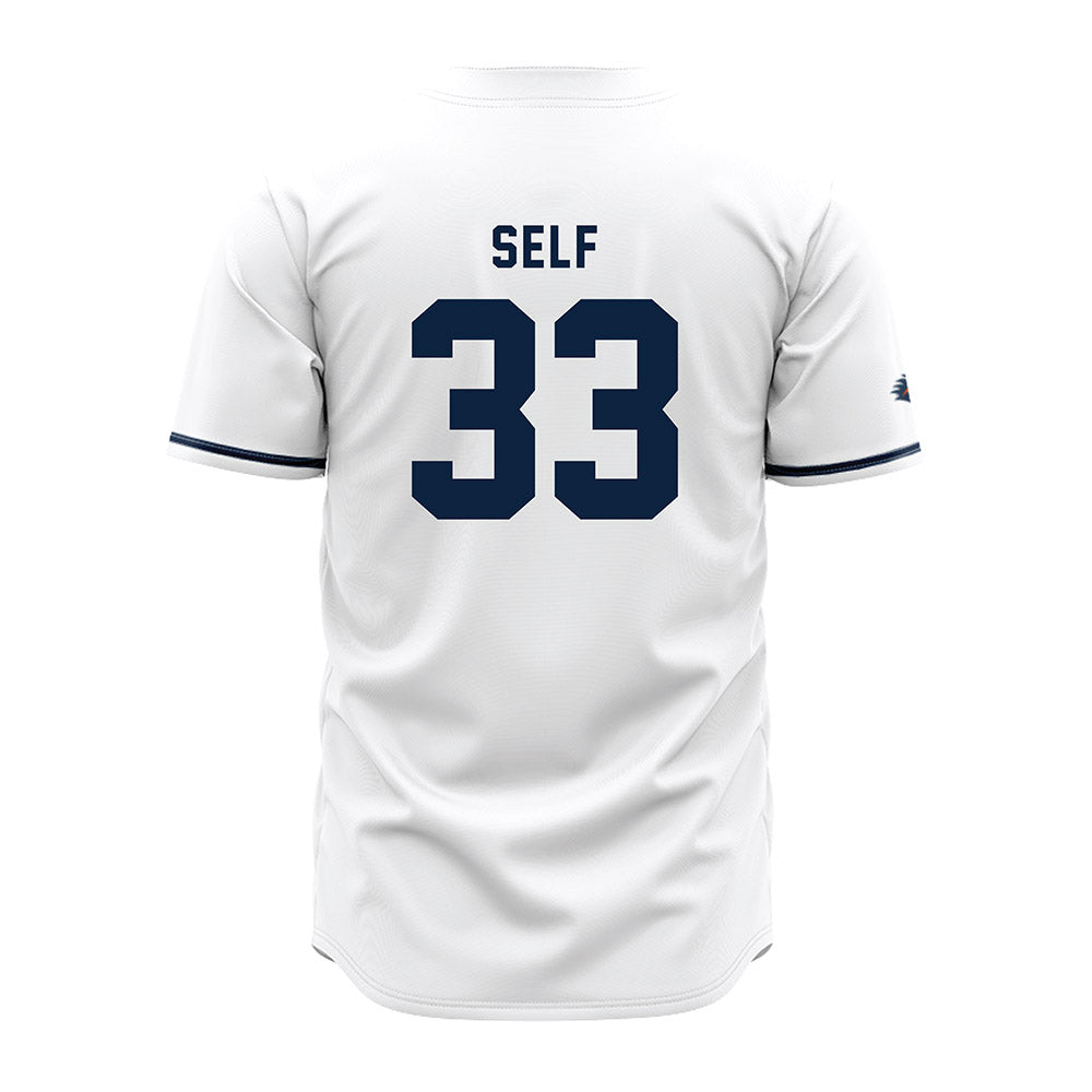 UTSA - NCAA Baseball : Ryan Self - White Jersey-1