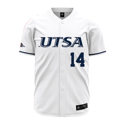 UTSA - NCAA Baseball : Mason Jacob - White Jersey-0