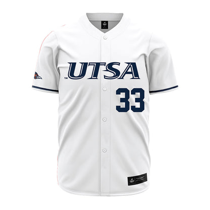 UTSA - NCAA Baseball : Ryan Self - White Jersey-0