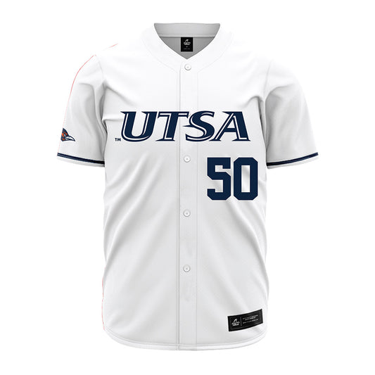UTSA - NCAA Baseball : Jake Qualia - White Jersey-0