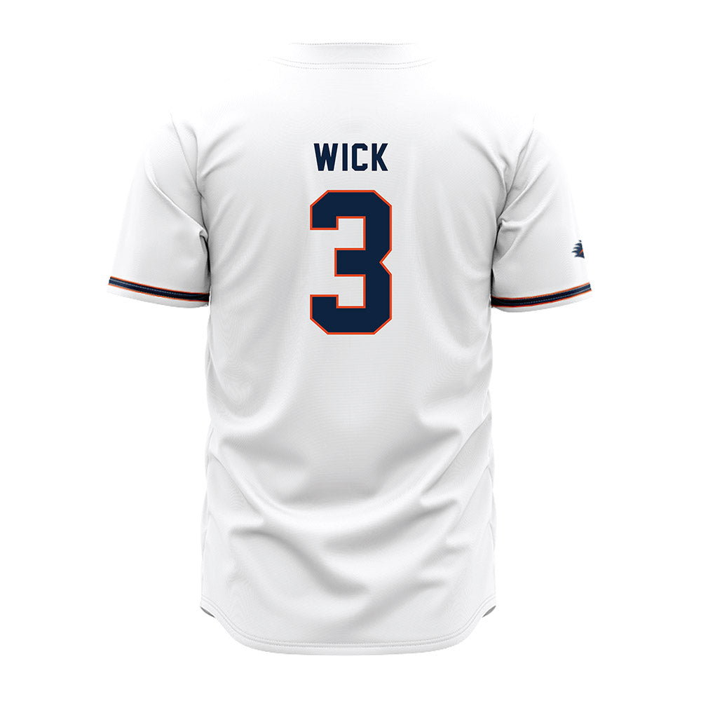 UTSA - NCAA Softball : Sabrina Wick - White Jersey-1