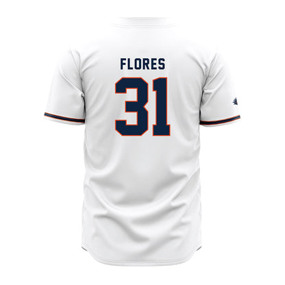 UTSA - NCAA Softball : Aubrey Flores - White Jersey-1
