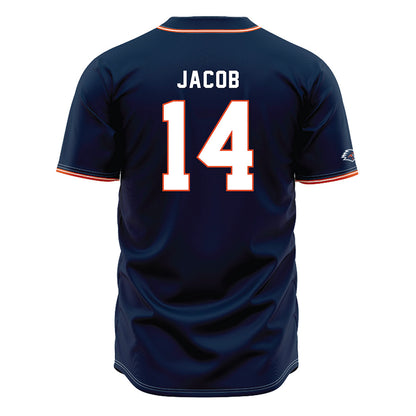 UTSA - NCAA Baseball : Mason Jacob - Navy Jersey-1