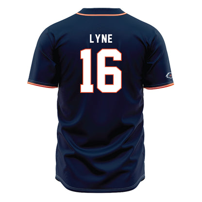 UTSA - NCAA Baseball : Blayne Lyne - Navy Jersey-1
