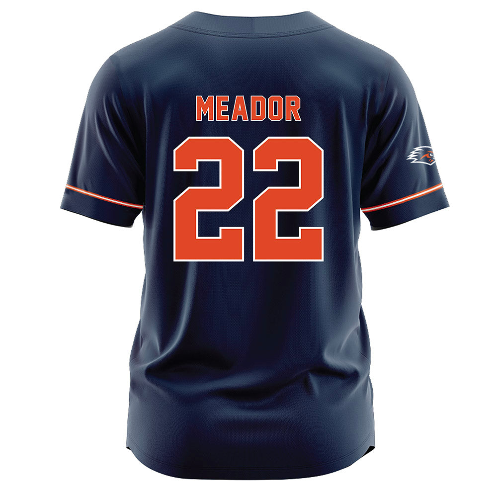UTSA - NCAA Softball : Brookelynn Meador - Navy Jersey-1