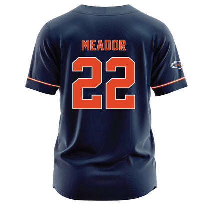 UTSA - NCAA Softball : Brookelynn Meador - Navy Jersey-1