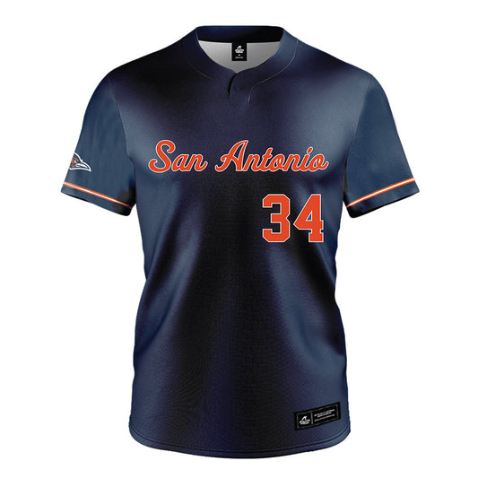 UTSA - NCAA Softball : Arlette Hernandez - Navy Jersey-0