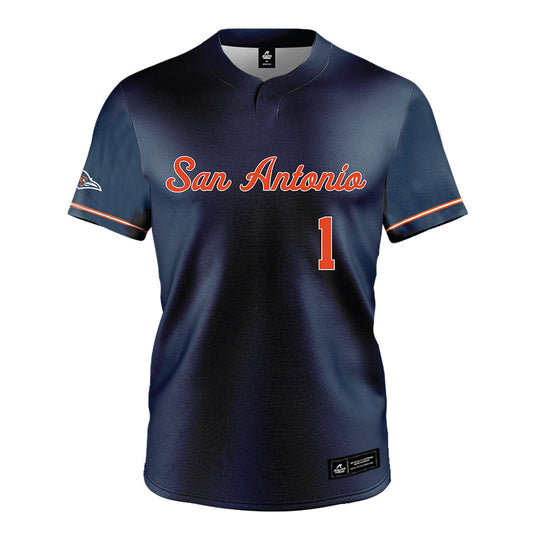 UTSA - NCAA Softball : Kailey McKinney - Navy Jersey-0