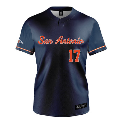 UTSA - NCAA Softball : Makayla Madrid - Navy Jersey-0