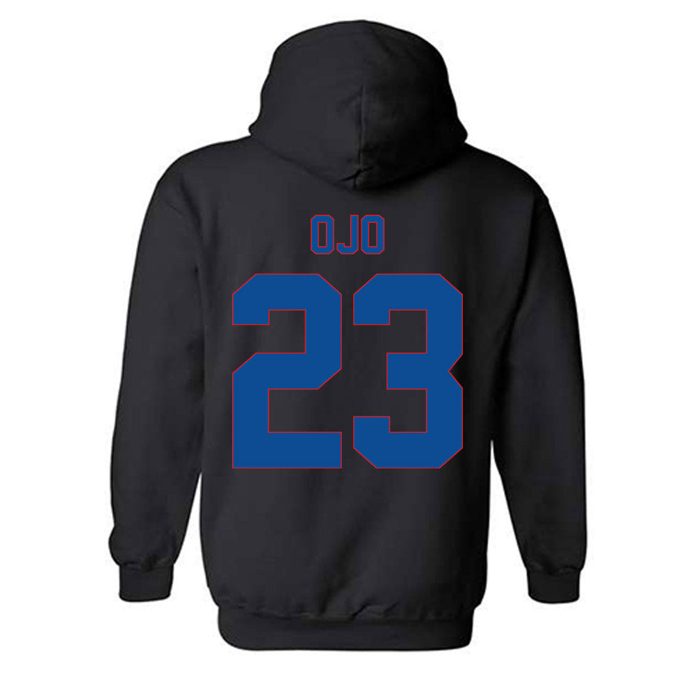 DePaul - NCAA Women's Basketball : Michelle Ojo - Vintage Shersey Hooded Sweatshirt-1