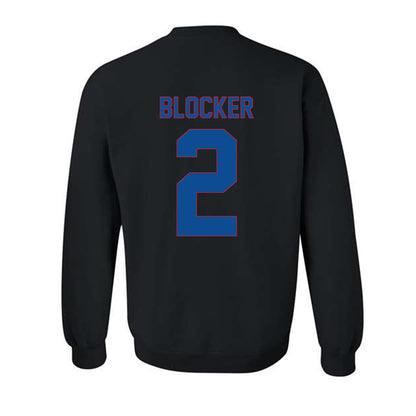 DePaul - NCAA Men's Basketball : Layden Blocker - Vintage Shersey Crewneck Sweatshirt-1