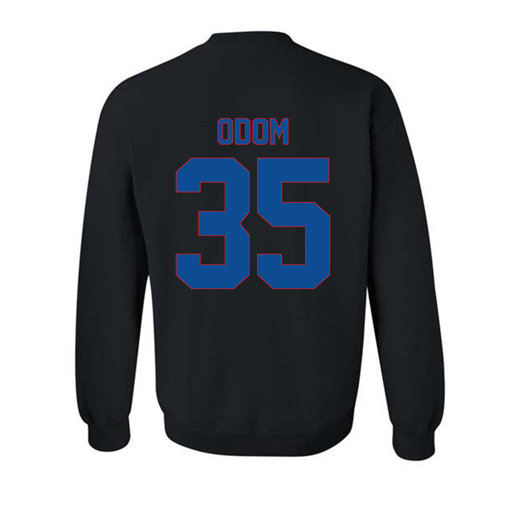 DePaul - NCAA Women's Basketball : Justis Odom - Vintage Shersey Crewneck Sweatshirt-1