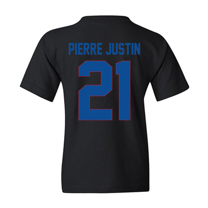 DePaul - NCAA Men's Basketball : Theo Pierre Justin - Vintage Shersey Youth T-Shirt-1