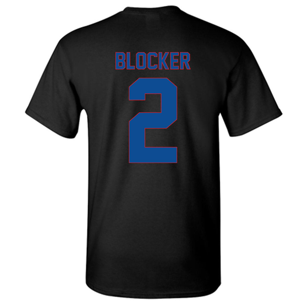 DePaul - NCAA Men's Basketball : Layden Blocker - Vintage Shersey T-Shirt-1
