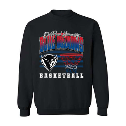 DePaul - NCAA Women's Basketball : Justis Odom - Vintage Shersey Crewneck Sweatshirt-0