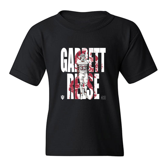 Indiana - NCAA Football : Garrett Reese - Collage Youth T-Shirt-0