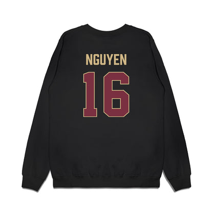 FSU - NCAA Women's Soccer : Sophia Nguyen - NCAA® 2025 National Champions Premium Crewneck Sweatshirt-1