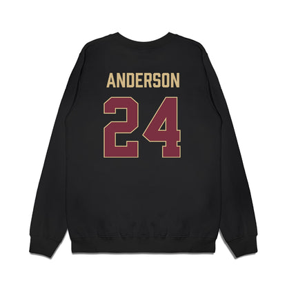 FSU - NCAA Women's Soccer : ashlyn anderson - NCAA® 2025 National Champions Premium Crewneck Sweatshirt-1