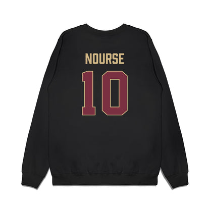 FSU - NCAA Women's Soccer : Peyton Nourse - NCAA® 2025 National Champions Premium Crewneck Sweatshirt-1