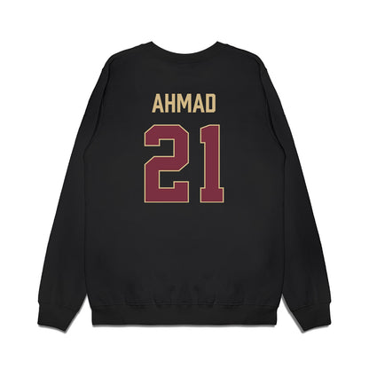 FSU - NCAA Women's Soccer : Nawreen Ahmad - NCAA® 2025 National Champions Premium Crewneck Sweatshirt-1