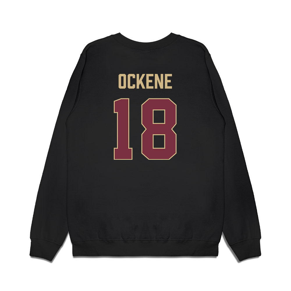 FSU - NCAA Women's Soccer : Kate Ockene - NCAA® 2025 National Champions Premium Crewneck Sweatshirt-1