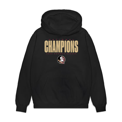 FSU - NCAA Women's Soccer : Sophia Nguyen - NCAA® 2025 National Champions Premium Hooded Sweatshirt-0
