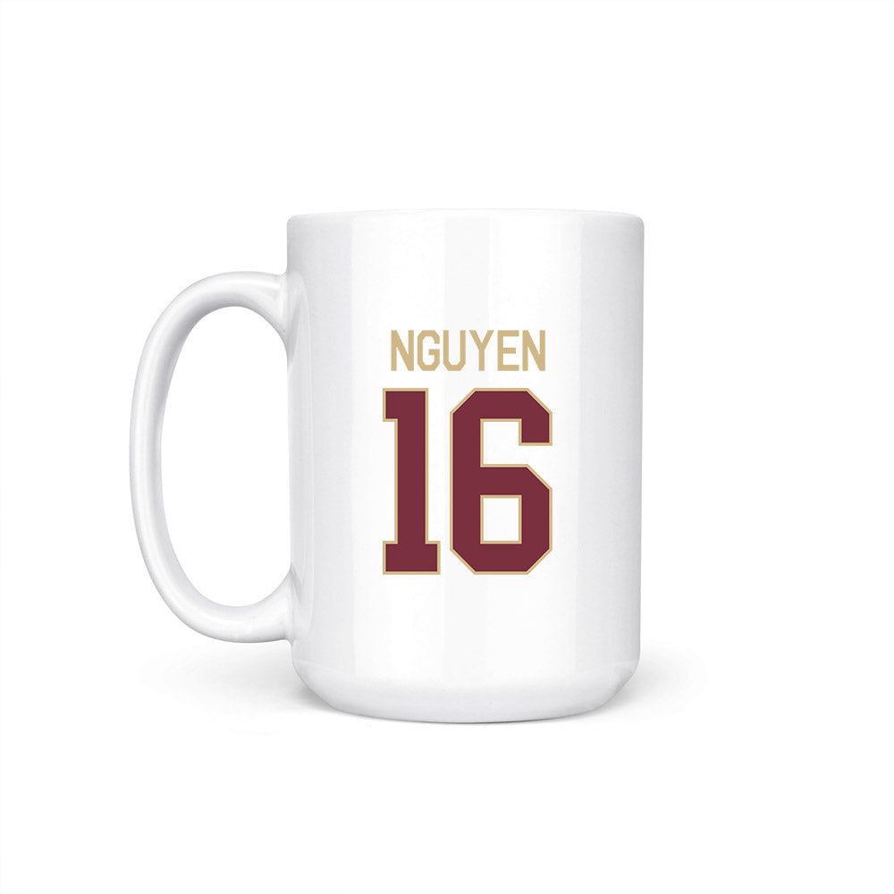 FSU - NCAA Women's Soccer : Sophia Nguyen - NCAA® 2025 National Champions Coffee Mug-1