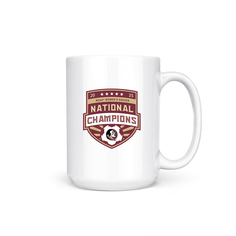 FSU - NCAA Women's Soccer : Jaida McGrew - NCAA® 2025 National Champions Coffee Mug-0