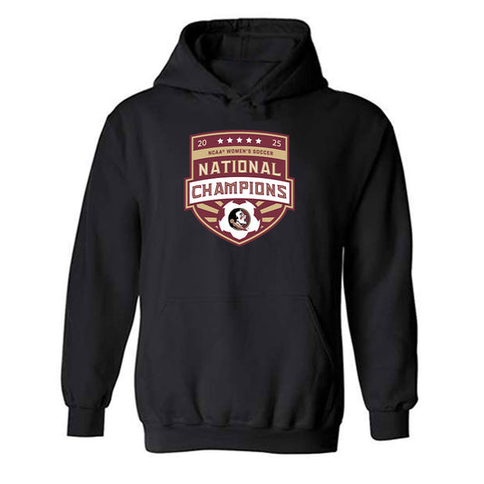FSU - NCAA Women's Soccer : Jordynn Dudley - NCAA® 2025 National Champions Hooded Sweatshirt-0