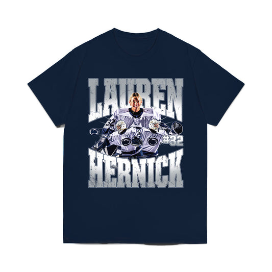 Penn State - NCAA Women's Ice Hockey : Lauren Hernick - Collage Comfort Colors T-Shirt-0